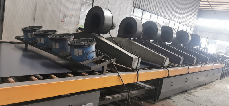 玻璃淋漆烘干装备